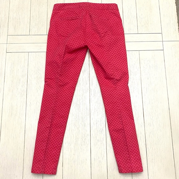 GAP Ultra Skinny Pants in Pink Print - Picture 2 of 6